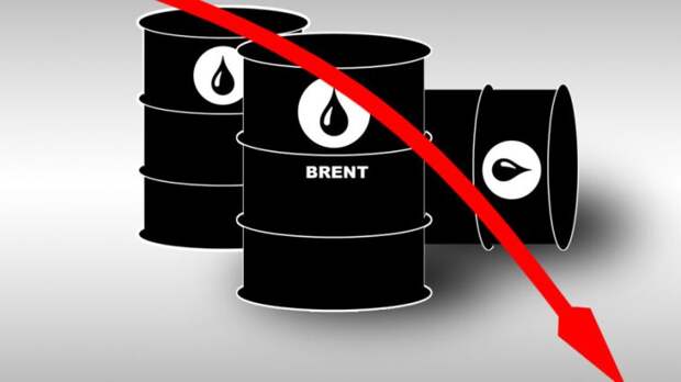 Цена нефти Brent опустилась ниже за баррель впервые с 6 января