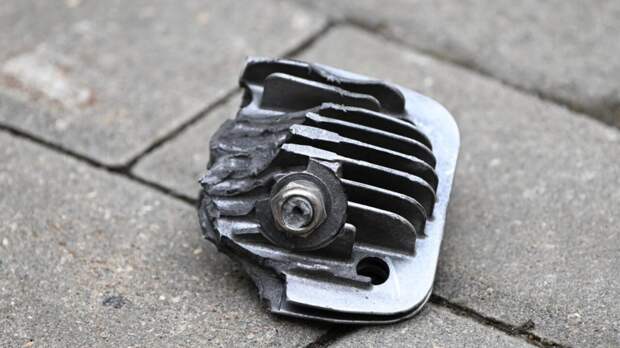 В Краснодарском крае обломки БПЛА упали на территории частного дома