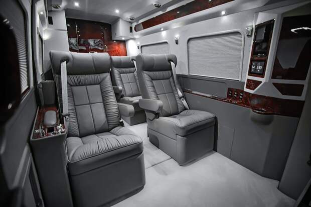 Пуленепробиваемый Mercedes Sprinter от компании Lexani Motorcars