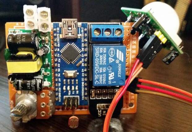 Автоматическое освещение на базе Arduino Автоматическое освещение на базе Arduino