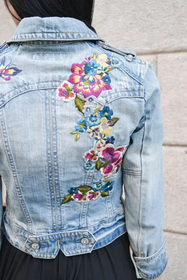 Преобразовываем джинсовую куртку: 20 ультрамодных идей