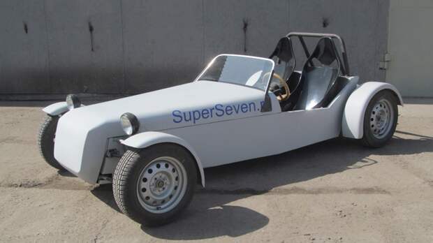 Омский изобретатель собирает Lotus Seven lotus, копия, реплика, самоделка, электромобиль