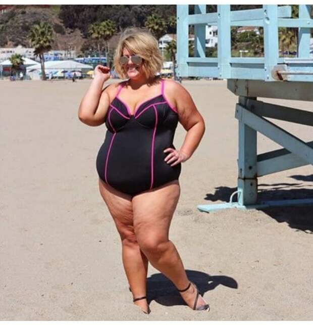 24. Джессика Кейн бикини, бодипозитив, вес, женщина, купальник, особенность, тело, фото