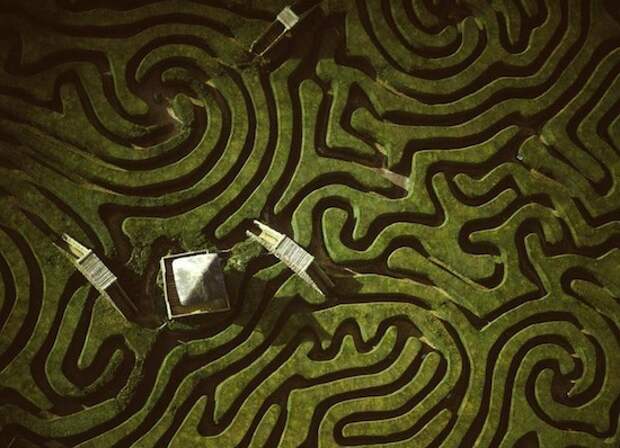 samyi-dlinnyi-labirint-2 самый длинный лабиринт Longleat Hedge Maze