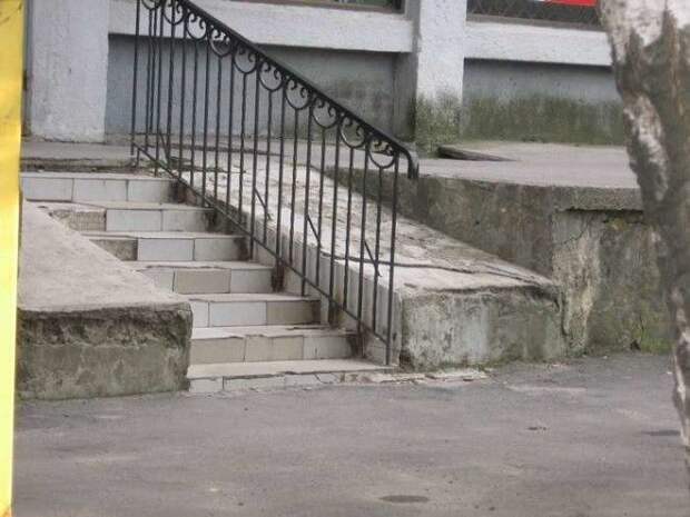 Пандусы на грани фантастики