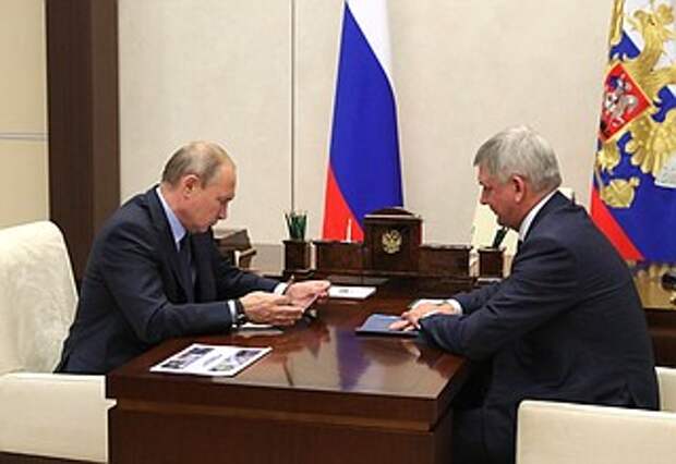 Встреча с временно исполняющим обязанности губернатора Воронежской области Александром Гусевым