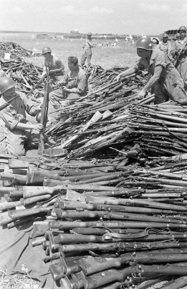 Военные трофеи СССР и союзников в исторических фото вов, военное, интересное, история, трофеи, фото