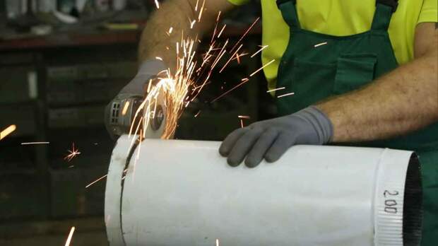 Отрезаем трубы ровно