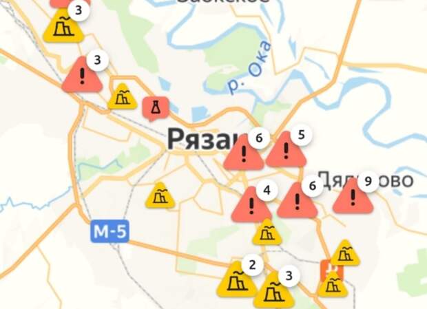 Рязанцы массово пожаловались на вонь в разных районах города