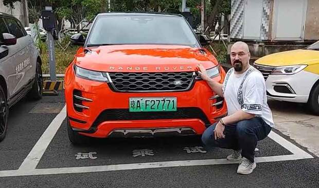 Почему его нет в России? Range Rover Evoque для Китая!