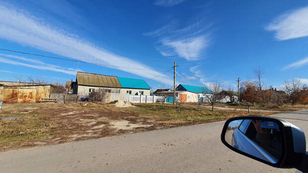 Совхозные дома в поселке Сады Придонья