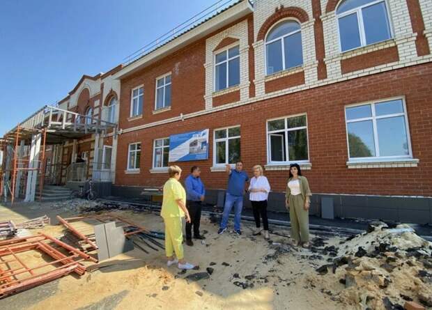 В Дагестане строительство современного детского сада в Нижнем Казанище близится к завершению