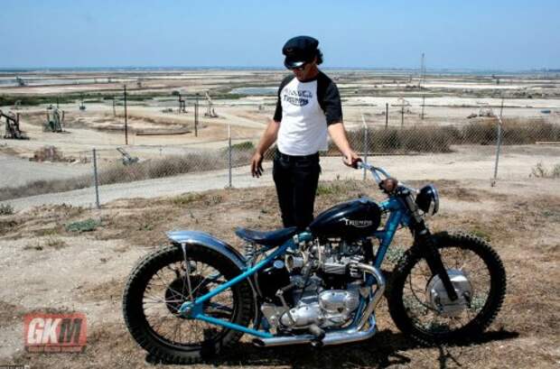Triumph T120R от El Solitario – испанский винтаж