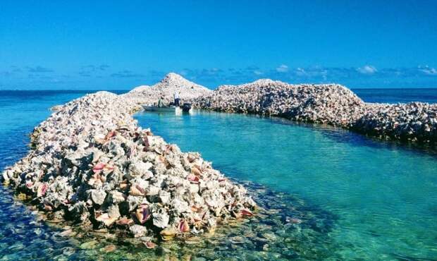 Очень необычный остров в Карибском море