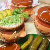 Жаркое из курицы в горшочках 