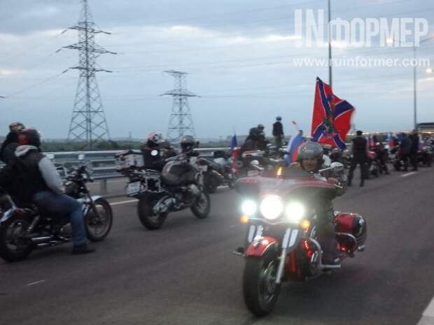 Эксклюзивные кадры запуска автомобильного движения на Крымском мосту