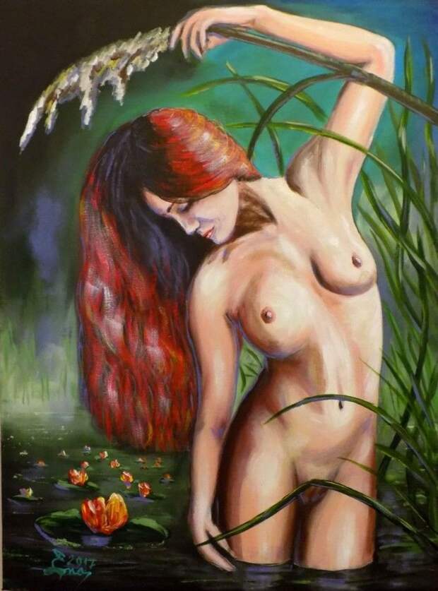 Искаженное отражение. Британский художник. Nick Ercsei Искаженное отражение. Британский художник. Nick Ercsei