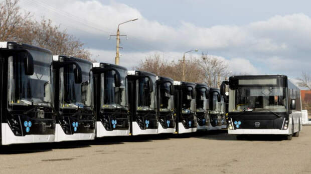 Крым получит 30 новых автобусов с повышенной вместимостью до конца года