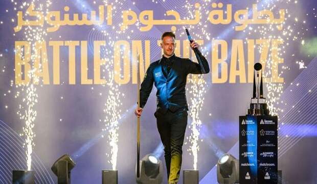 Джадд Трамп первый победитель турнира Saudi Arabia Snooker Masters (фото: WST)