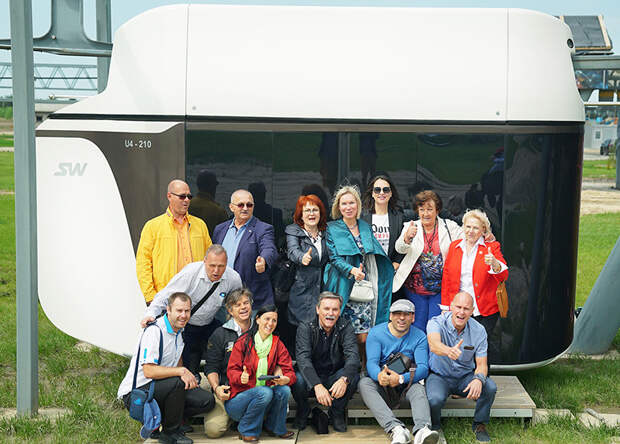 Инвесторы SkyWay увидели всё собственными глазами