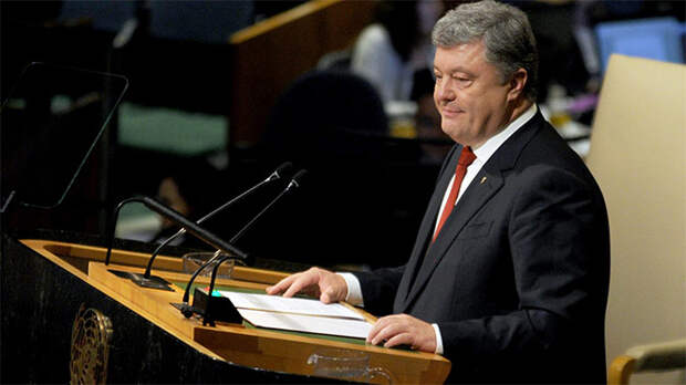 Политика: Порошенко выразил благодарность США за «мир» на Донбассе