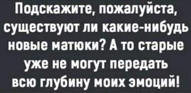 Пару слов о матюгах...