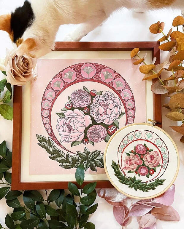 Очаровательные работы, посвящённые природе: рукодельный instagram недели