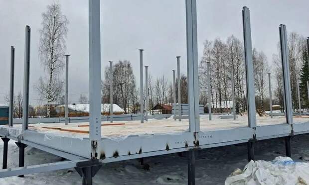 В Урдоме строят современную модульную больницу