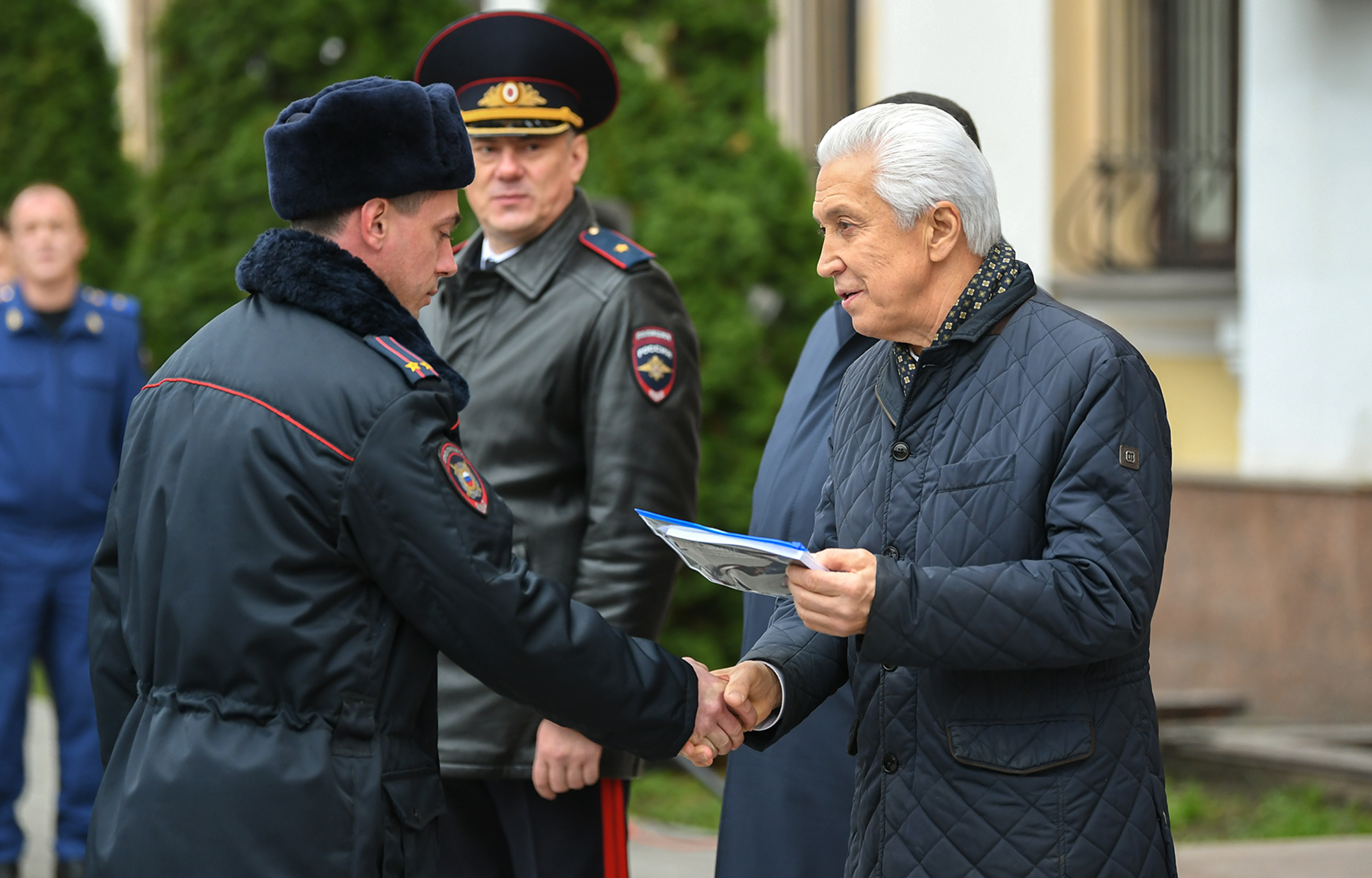 Подразделениям полиции Тверской области переданы новые служебные автомобили