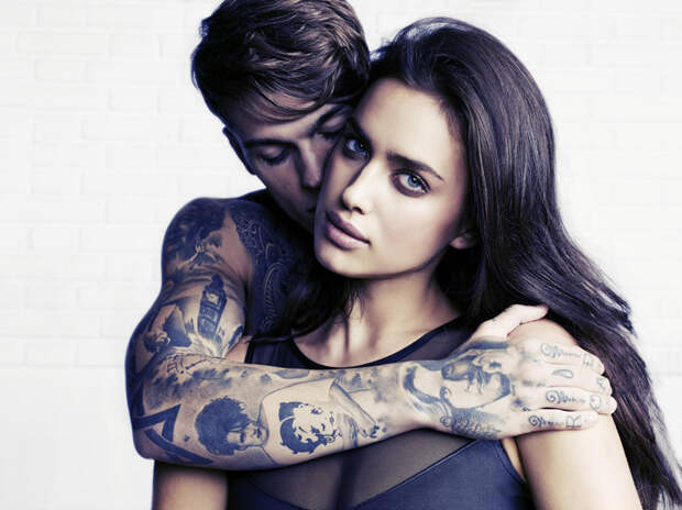 Ирина Шейк (Irina Sheik) и Стивен Джеймс (Stephen James) в фотосессии для Xti (весна-лето 2014), фото 9