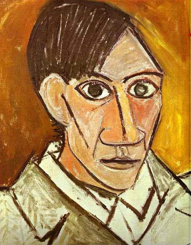 Пабло Пикассо. Автопортрет. 1907 год