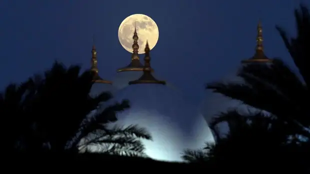 Царица ночи: прямая трансляция полного лунного затмения