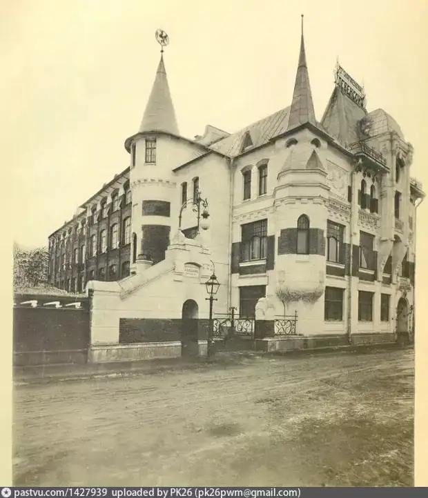 Т-во Скоропечатни А. А. Левенсон. Общий вид здания, 1902-1903