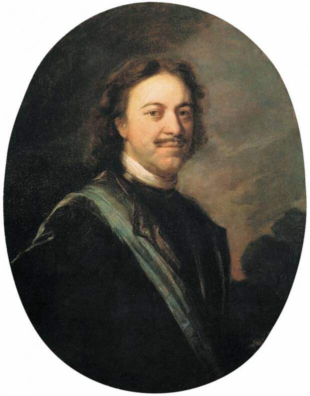 Матвев Андрей - Портрет Петра I. 1724