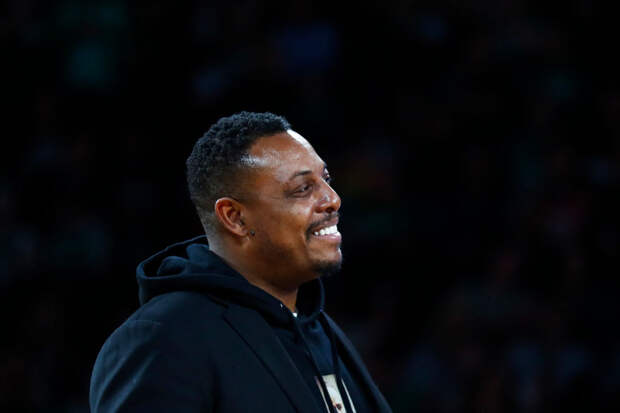 Paul Pierce on the red carpet