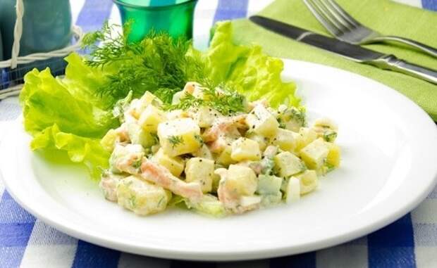 салат картофельный
