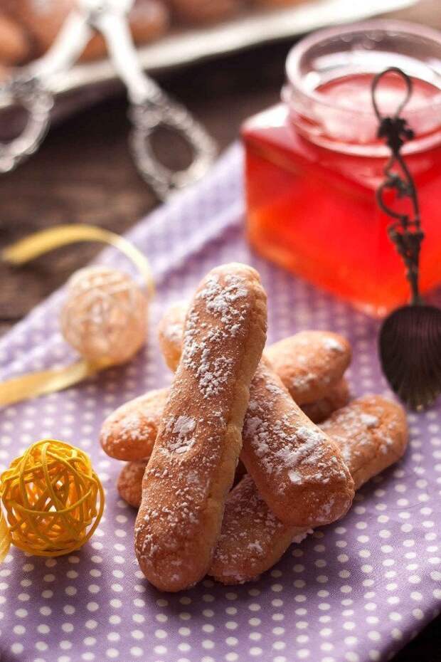 Бисквитное печенье Савоярди. Вкуснее не придумаешь