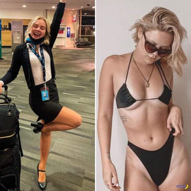 Раздеваем стюардесс! ✈️ - 15 Раздеваем стюардесс! ✈️ - 15