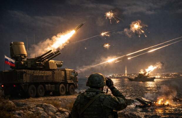 Ночная атака дронов на Кубань и Севастополь сорвана огнём ПВО