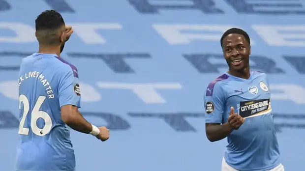 Стерлинг стал автором первого гола после возобновления АПЛ