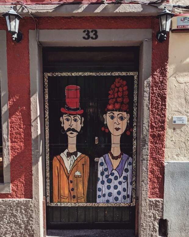 21. дверь, картина, мадейра, португалия, путешествие, фотография, фотомир