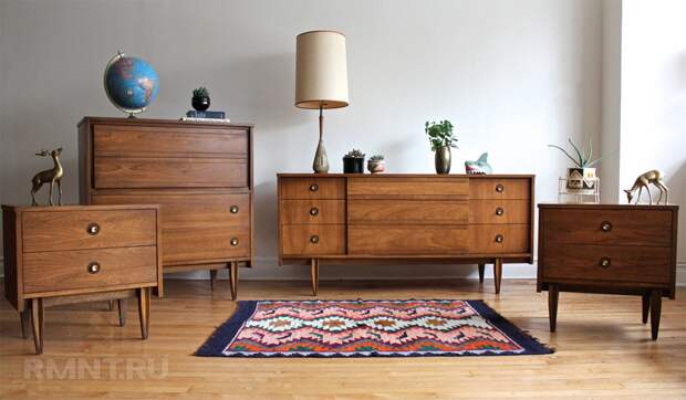 Интерьер в стиле mid-century modern