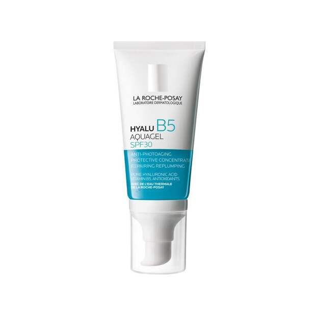 Концентрированный аквагель для увлажнения и тонуса кожи Hyalu B5 aquqgel SPF30, La Roche-Posey, 2909 руб. («Ригла»)