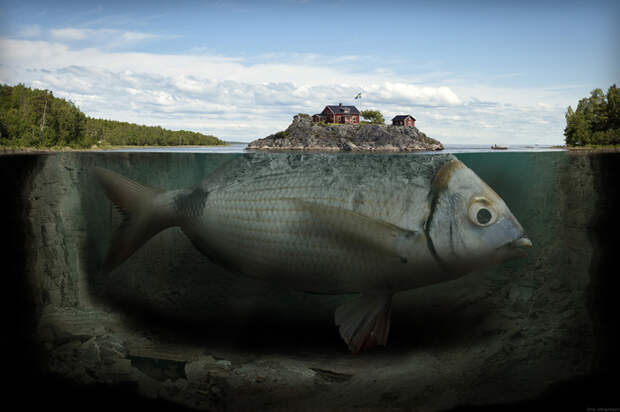 Немного сюрреализма от шведского фотографа Эрика Йоханссона фотография, Искусство, Эрик Йоханссон, длиннопост