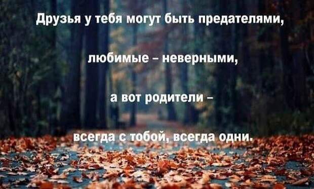 Цитаты о родителях, наполненные любовью и нежностью