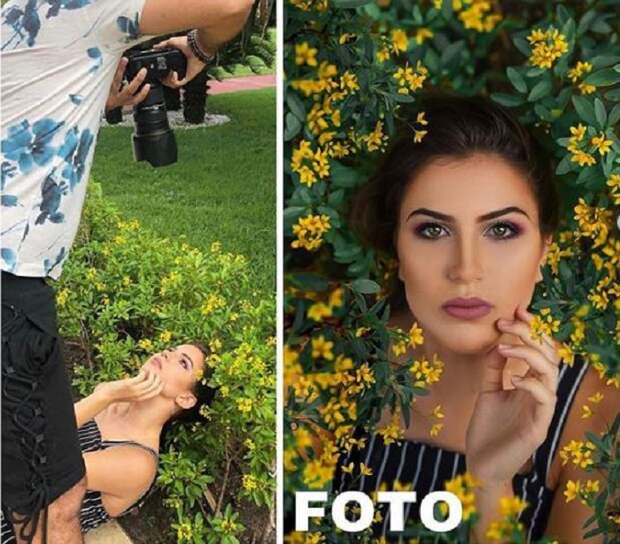 За кадром: какие хитрости используют фотографы, чтобы получить идеальный снимок (до и после)
