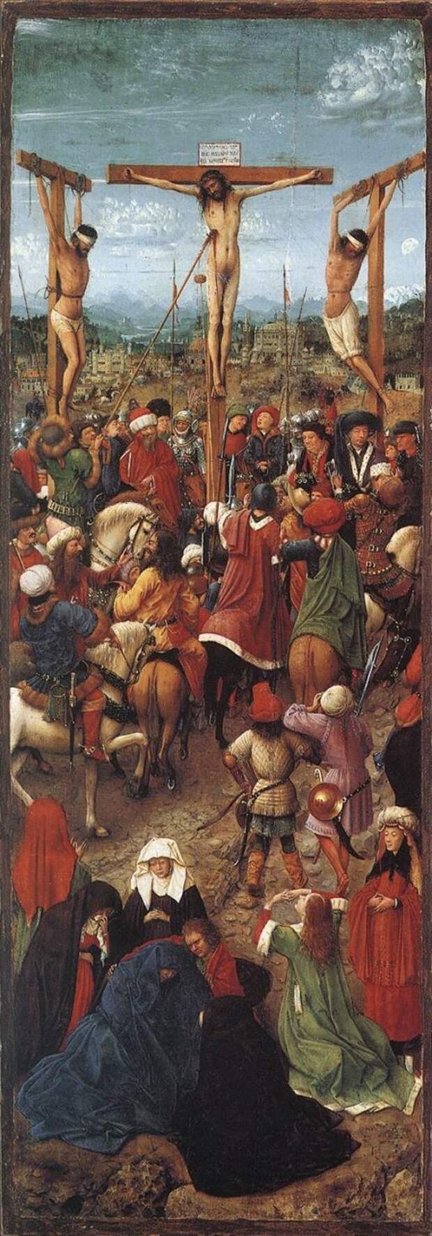 Ян ван Эйк - Eyck Jan van Crucifixion