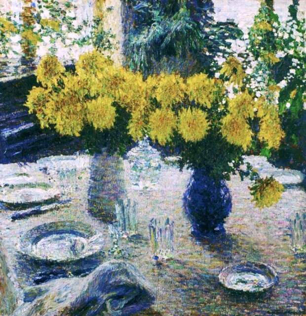 Хризантемы. Художник Игорь Грабарь, 1905 г. Фото: hudojnik-impressionist.ru