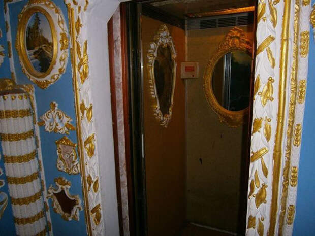 Парадное барокко: уникальное творение пенсионера Владимира Чайки, фото № 10 Парадное барокко: уникальное творение пенсионера Владимира Чайки, фото № 10