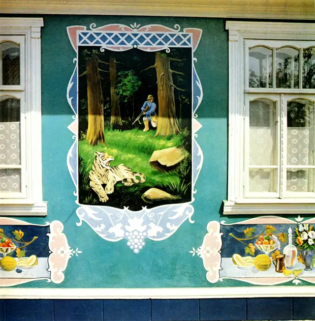 Как разрисовывали сельские дома в Советской Молдавии! Национальное ...